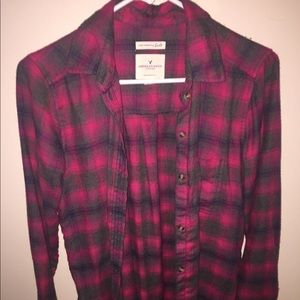Barely Worn American Eagle Flannel